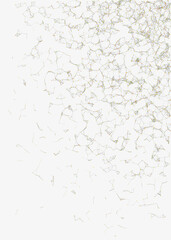 Abstract Low Polygon Mesh color Generative Art background illustration