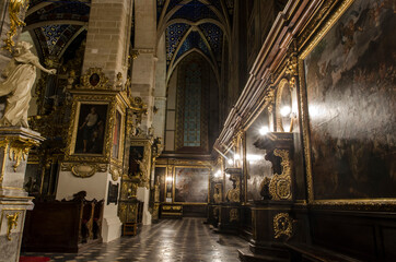 Sandomierz - Katedra wnętrze 