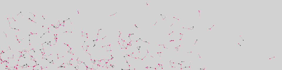 Abstract Low Polygon Mesh color Generative Art background illustration