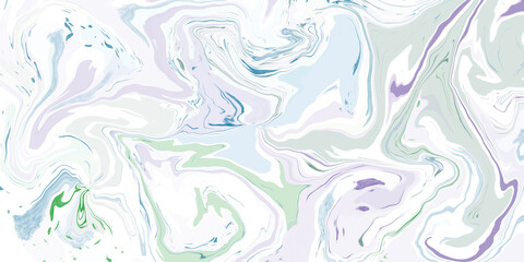 Abstract fluid on white background illustration