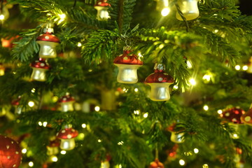Christmas Tree Decorations - Close-up