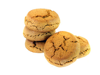 cookies isolated on white background