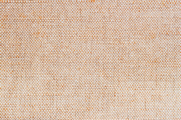 Woven burlap texture, natural fabric orange cream color, plaited background