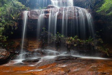 View of Fairy Falls at Blue Mountains, Sydney, Australia.