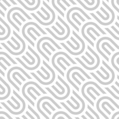 Obraz premium Vector geometric seamless pattern. Modern geometric with circles.