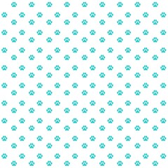 壁紙　肉球　ブルー