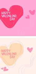 Fototapeta na wymiar vector illustration, holiday, number, valentine's day, february 14