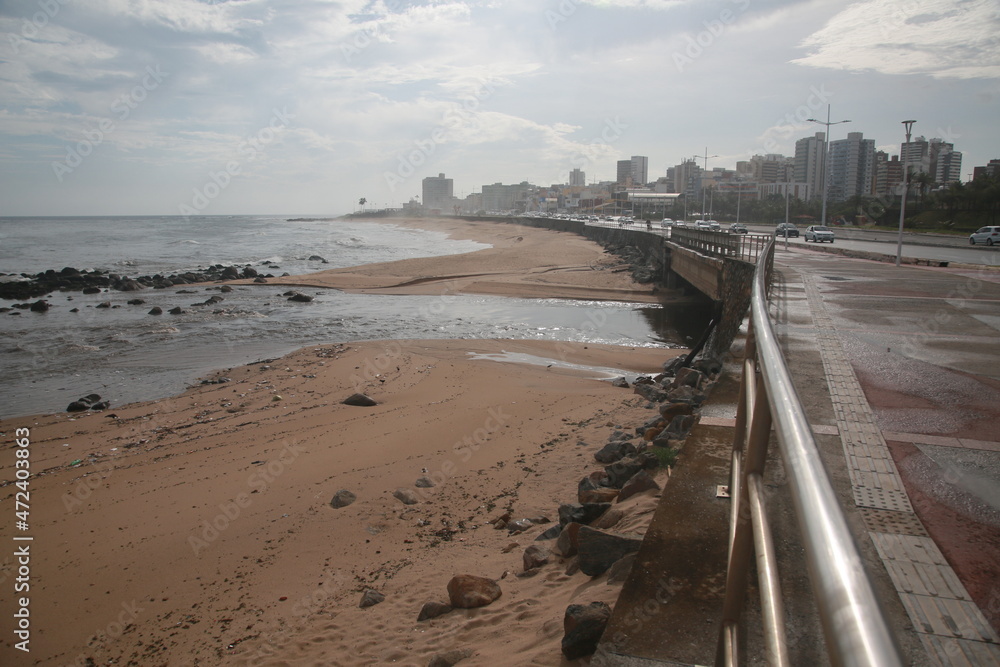 Wall mural mouth of the river camurugipe in salvador