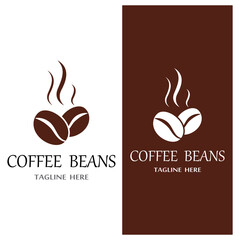coffee bean icon vector