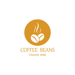 Fototapeta premium coffee bean icon vector