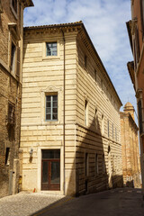 Osimo, historic town of Marche, Italy