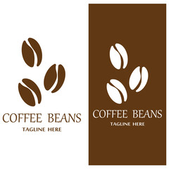 coffee bean icon vector
