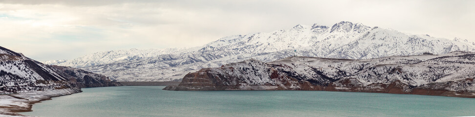 Charvak reservoir, Uzbekistan