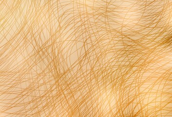 Light Yellow vector background with bent lines.