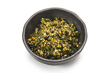 葉唐辛子と白胡麻の佃煮