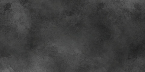 Vector illustration of old wide black background. Grunge texture. Dark wallpaper. Blackboard. Chalkboard