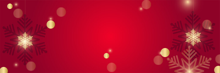 Seamless snowflake border, festive decoration isolated on white background, Merry Christmas design for greeting card or postcard. Vector illustration, xmas snow flake header or banner