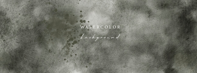 Vector watercolor horizontal universal background with copy space for text