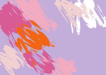 Set of Vector Abstract Brush Strokes, Hand Drawn Design Elements, Organic Shapes, Abstract Backgrounds