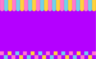 cute colorful blank children background