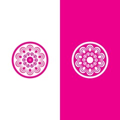 Beauty Vector lotus flowers design