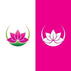 Beauty Vector lotus flowers design