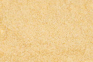 Sesame seeds as a background.
