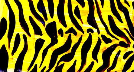 watercolor illustration background animal print