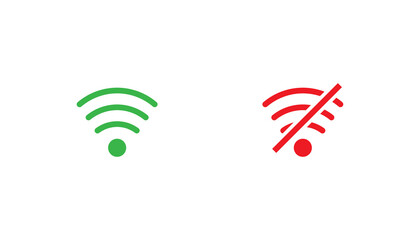 Wifi notification icon vector design