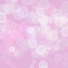 Abstract Background Of pink Bokeh Lights Illustration