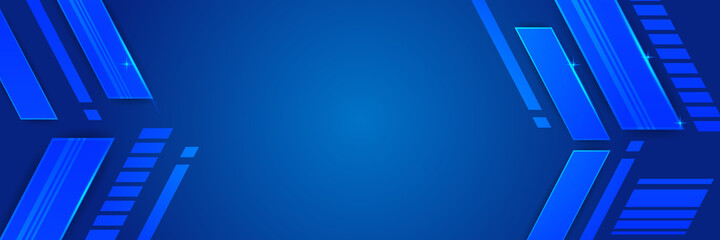 Abstract blue banner background poster with dynamic. Technology network Vector illustration. Vector illustration design for presentation, banner, cover, web, flyer, card, poster, wallpaper, texture