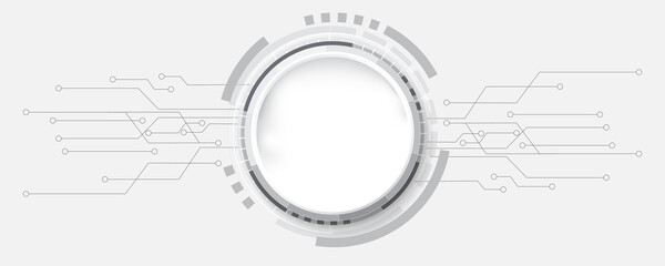 Abstract technology background, Illustration, Hi-tech communication concept innovation background, science and technology digital background