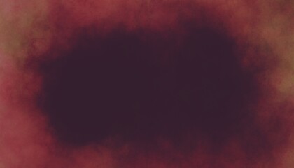 Old background with vintage grunge texture and watercolor paint blotch design in dark earthy chocolate or coffee brown colors