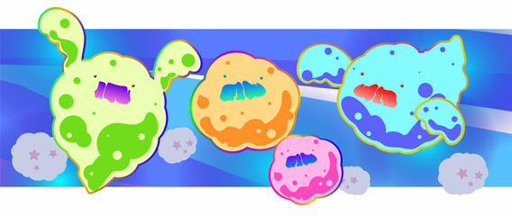 わたあめお化け