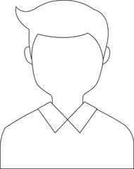 finance icons male and man