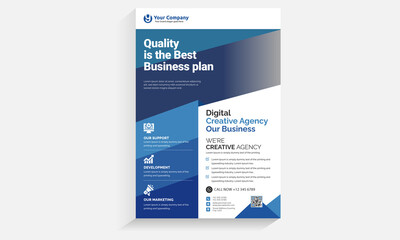 Professional business flyer design 2022