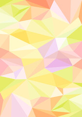 Colored background. Colorful polygonal palette