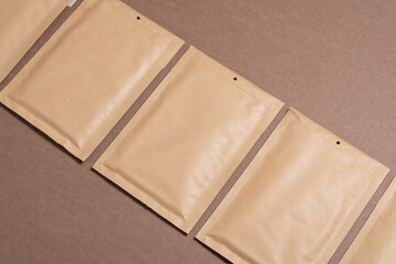 Lot of bubble envelopes for postal shipping