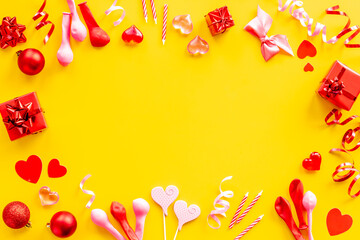 Valentines Day party supplies red decoration