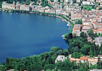 Naklejka premium Lugano, Switzerland