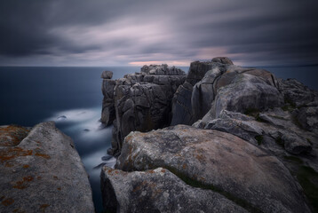 The Blue Mist and the Cracked Cliffs