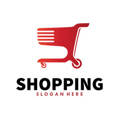Shopping Logo Template Design Vector