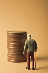 retirement and saving for pension concept