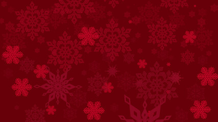 Naklejka na ściany i meble Abstract red christmas banner design background