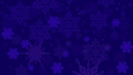 Fototapeta na wymiar Abstract blue christmas banner design background