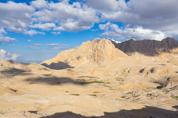 Naklejka premium Aladaglar is the holy place of mountaineers. Demirkazık Mountain, Yedigöller, Climbing tracks.