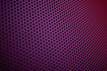 Style Abstrac modern background: metal honeycomb grill