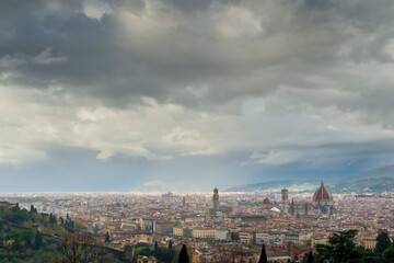 Fototapeta premium Firenze - Abbazia di San Miniato al Monte