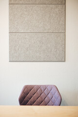 Work Space Simple Image with sound Damping Natural Light