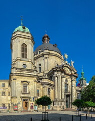 Fototapeta na wymiar Church of the Holy Eucharist in Lviv, Ukraine